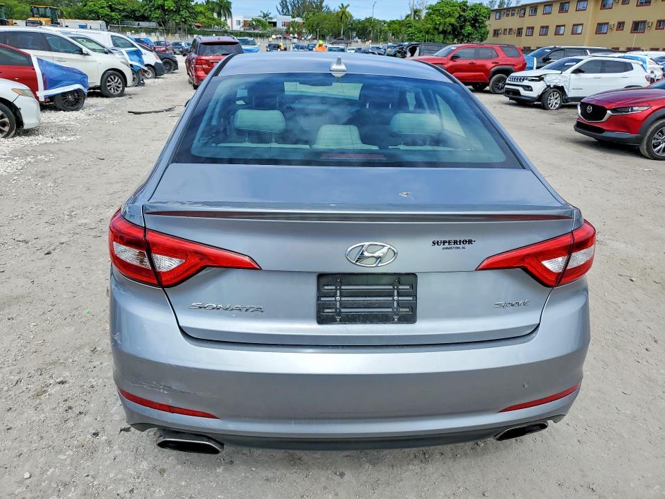 2015 Hyundai Sonata მანქანა იყიდება აუქციონზე, vin: 5NPE34AF5FH080057, აუქციონის ნომერი: 56415336