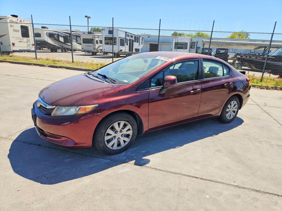 Aukcja sprzedaży 2012 Honda Civic, vin: 19XFB2F50CE321017, numer aukcji: 59174406