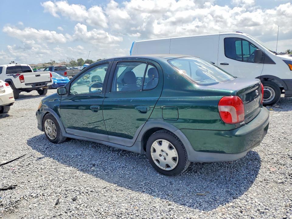 2001 Toyota Echo მანქანა იყიდება აუქციონზე, vin: JTDBT123X10158392, აუქციონის ნომერი: 58181356