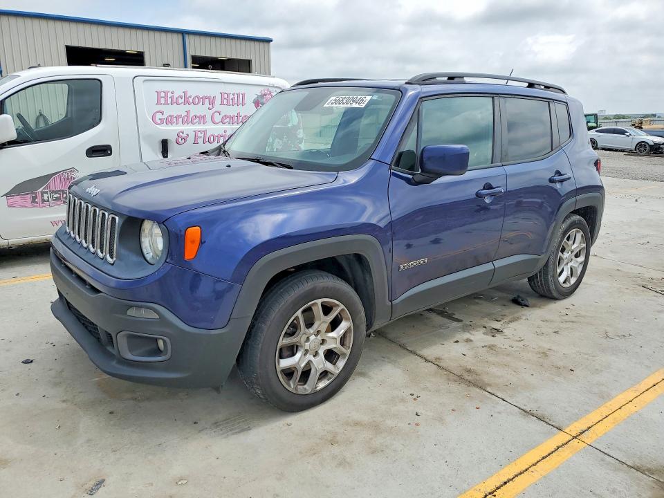 Продажа на аукционе авто 2016 Jeep Renegade, vin: ZACCJABT9GPC43558, номер лота: 56830946