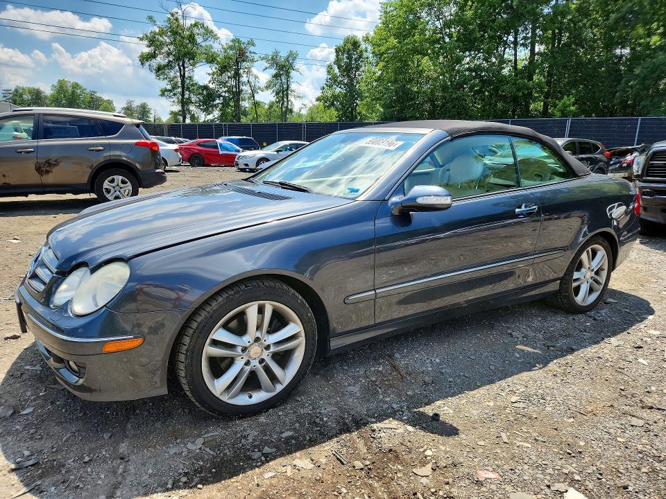 59003196 :رقم المزاد ، WDBTK56F28F249505 vin ، 2008 Mercedes-benz Clk مزاد بيع