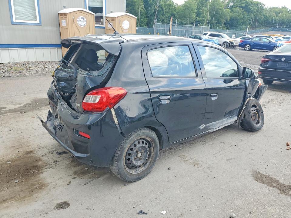 2019 Mitsubishi Mirage მანქანა იყიდება აუქციონზე, vin: ML32A3HJ1KH002836, აუქციონის ნომერი: 58534406
