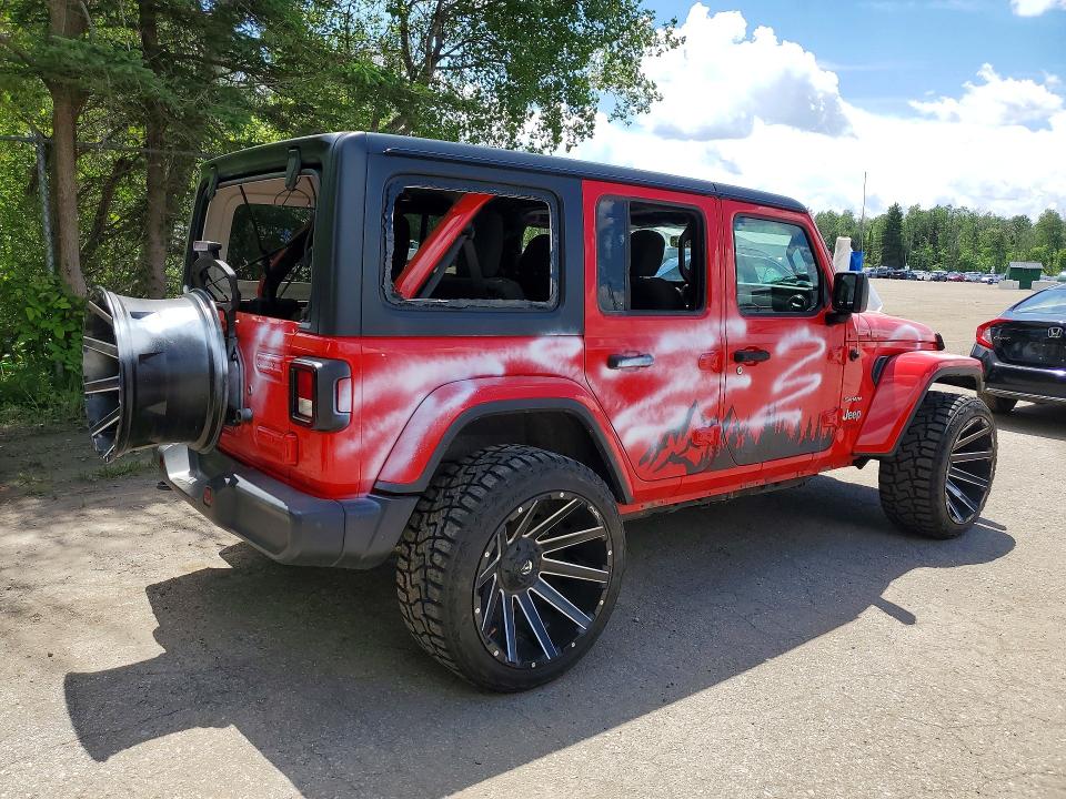 Продаж на аукціоні авто 2018 Jeep Wrangler Unlimited, vin: 1C4HJXEG4JW233862, номер лоту: 57496246