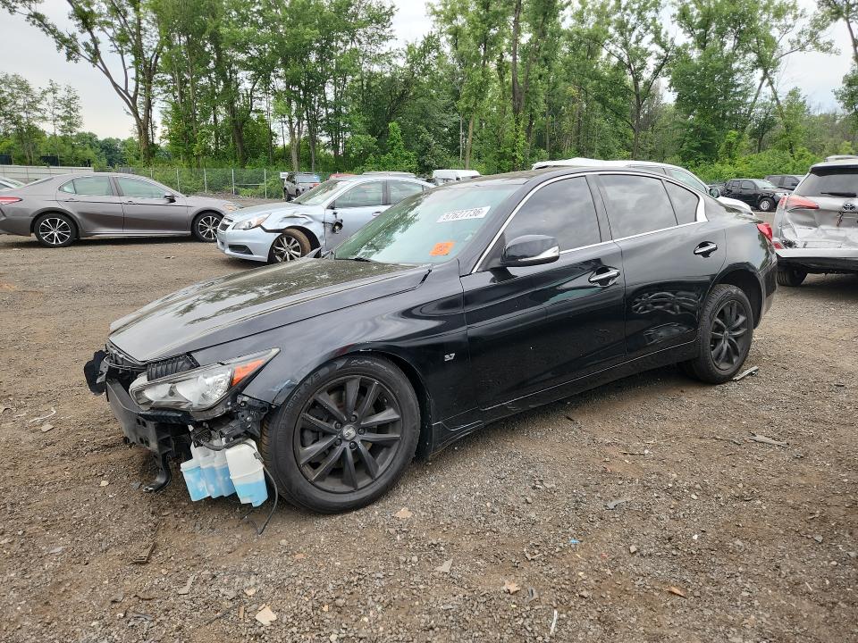 2015 Infiniti Q50 მანქანა იყიდება აუქციონზე, vin: JN1BV7AR8FM407102, აუქციონის ნომერი: 57627736