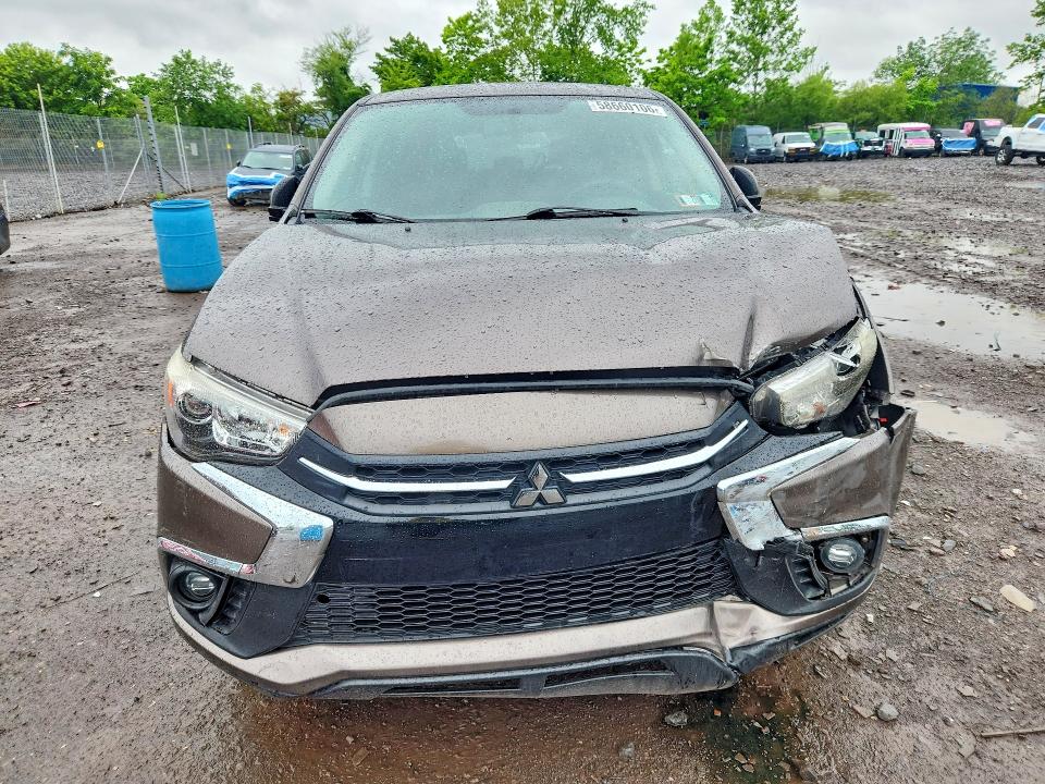 2019 Mitsubishi Outlander Sport მანქანა იყიდება აუქციონზე, vin: JA4AP3AU7KU033277, აუქციონის ნომერი: 58660106