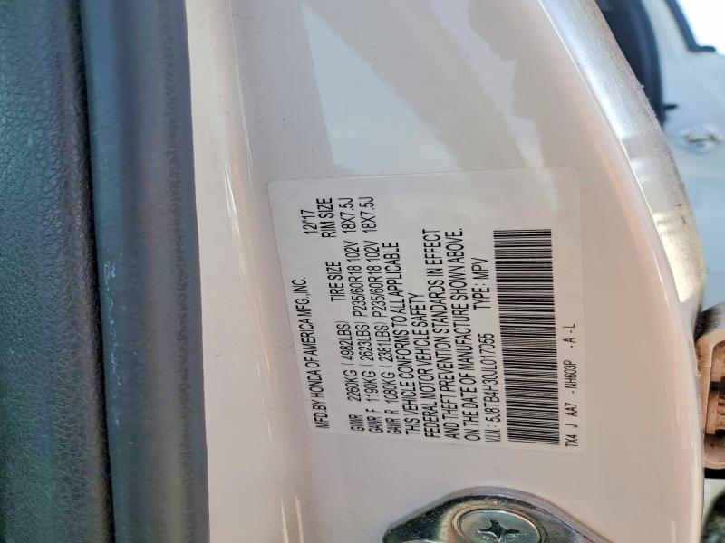 Продажа на аукционе авто 2018 Acura Rdx, vin: 5J8TB4H30JL017055, номер лота: 56696926