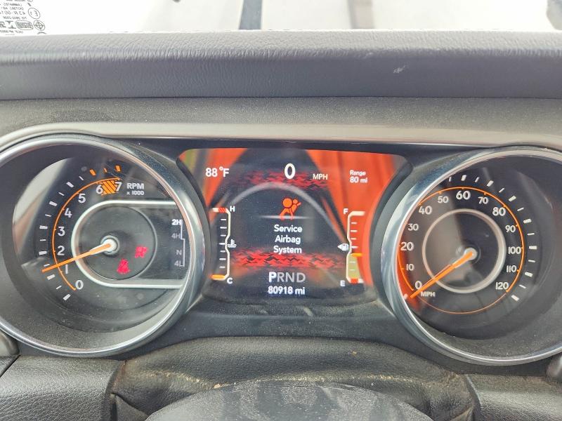 52569066 :رقم المزاد ، 1C4HJXEN9LW235978 vin ، 2020 Jeep Wrangler Unlimited مزاد بيع