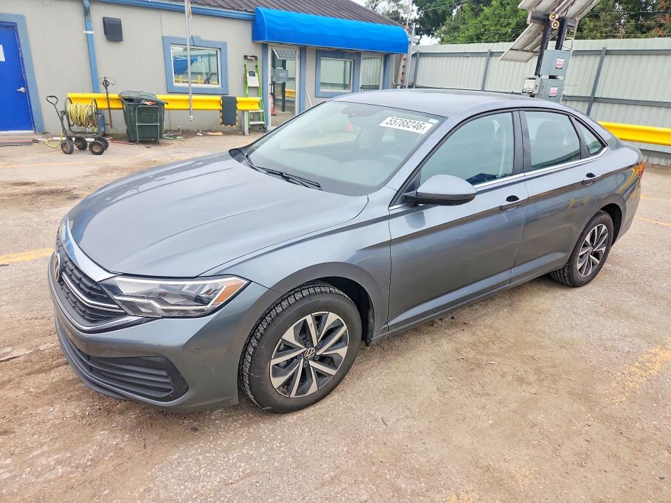55788246 :رقم المزاد ، 3VW5M7BU4PM052237 vin ، 2023 Volkswagen Jetta مزاد بيع