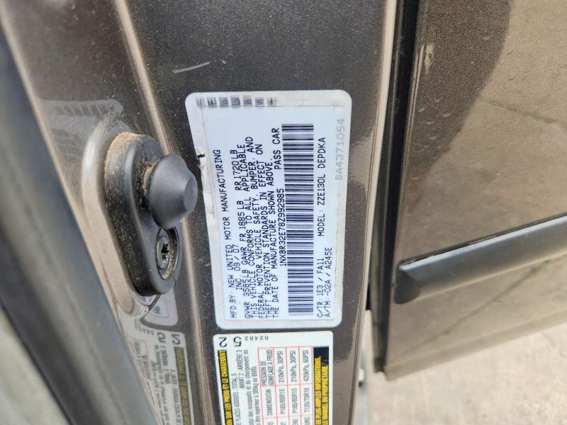 Aukcja sprzedaży 2008 Toyota Corolla, vin: 1NXBR32E78Z992985, numer aukcji: 55623986