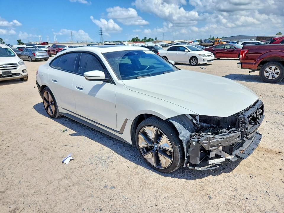 2023 Bmw I4 მანქანა იყიდება აუქციონზე, vin: WBY43AW05PFP98796, აუქციონის ნომერი: 55473656