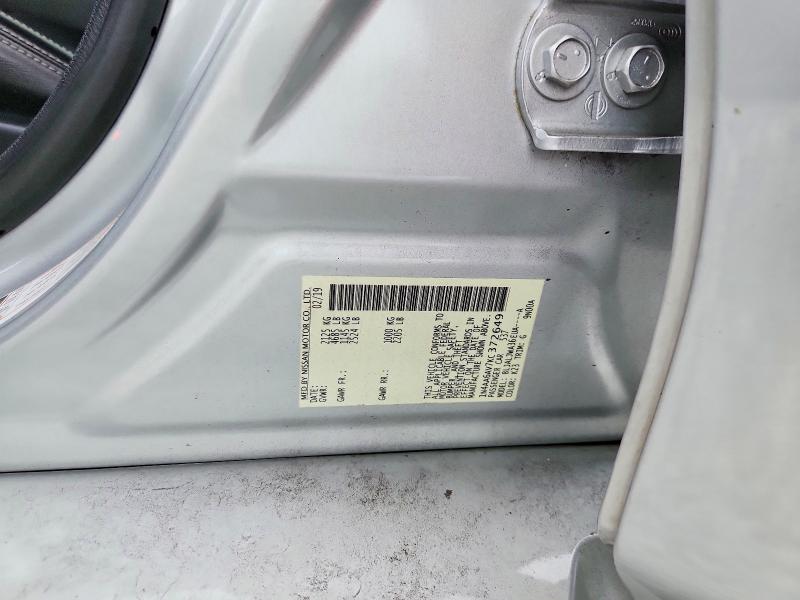 Aukcja sprzedaży 2019 Nissan Maxima, vin: 1N4AA6AV7KC372649, numer aukcji: 57858556