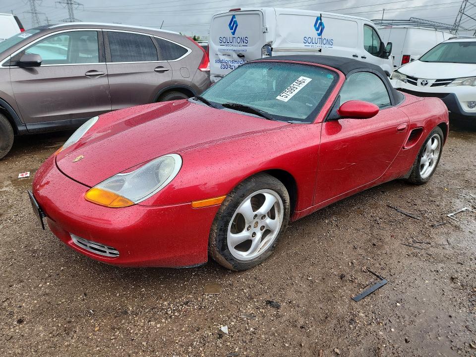 2001 Porsche Boxster მანქანა იყიდება აუქციონზე, vin: WP0CA29871U621728, აუქციონის ნომერი: 57599146