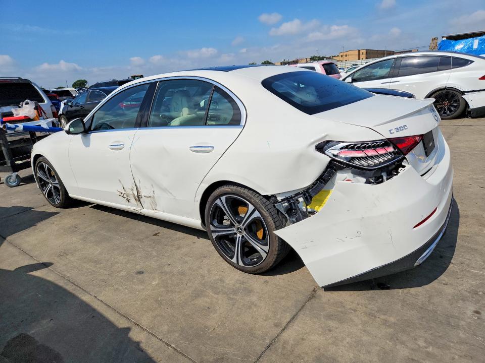 55412076 :رقم المزاد ، W1KAF4GB7RR225967 vin ، 2024 Mercedes-benz C مزاد بيع