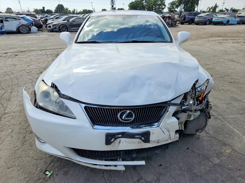 Auction sale of the 2007 Lexus Is, vin: JTHBK262675044975, lot number: 85620855
