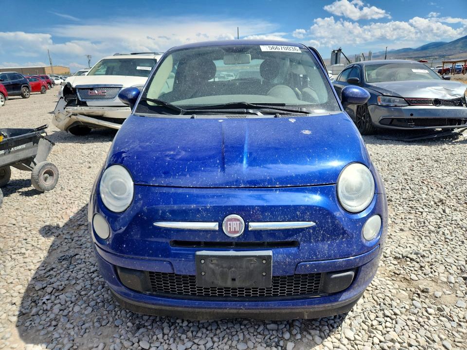2013 Fiat 500 მანქანა იყიდება აუქციონზე, vin: 3C3CFFAR5DT512877, აუქციონის ნომერი: 56670036