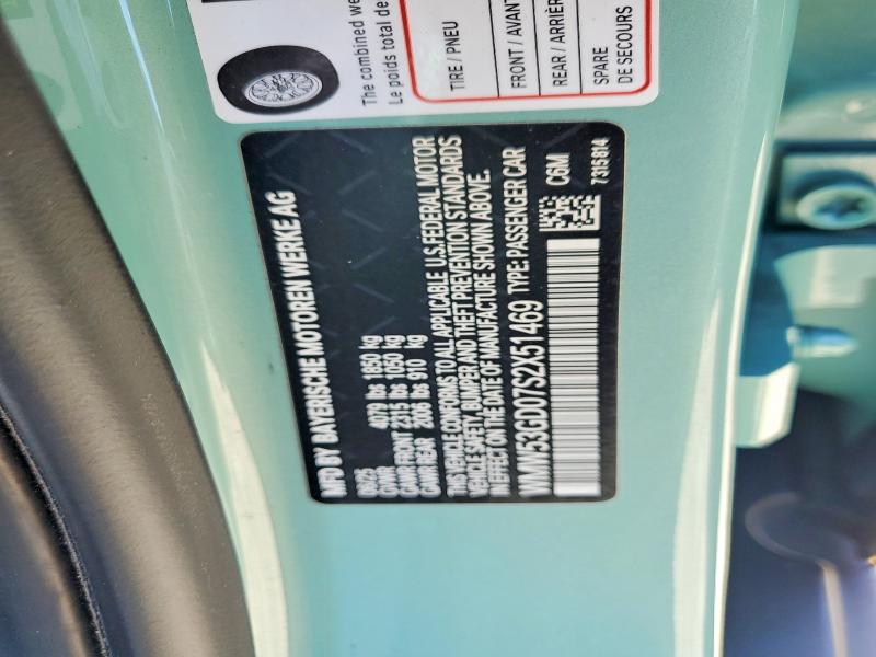 Aukcja sprzedaży 2025 Mini Cooper, vin: WMW53GD07S2X51469, numer aukcji: 57346226
