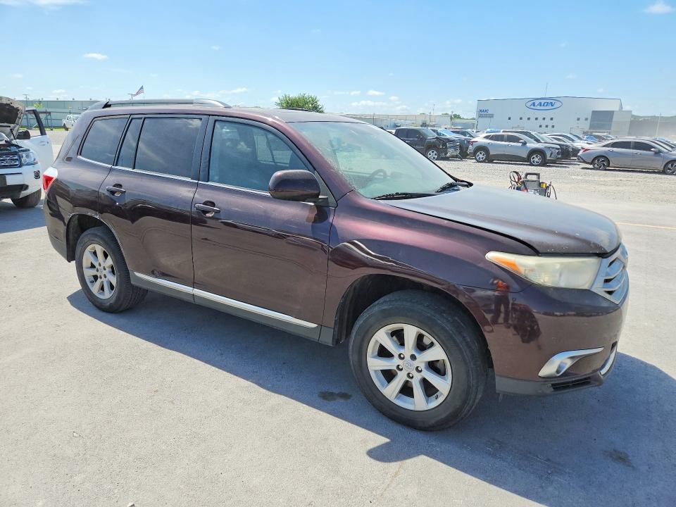2011 Toyota Highlander მანქანა იყიდება აუქციონზე, vin: 5TDZK3EH7BS036463, აუქციონის ნომერი: 57438436