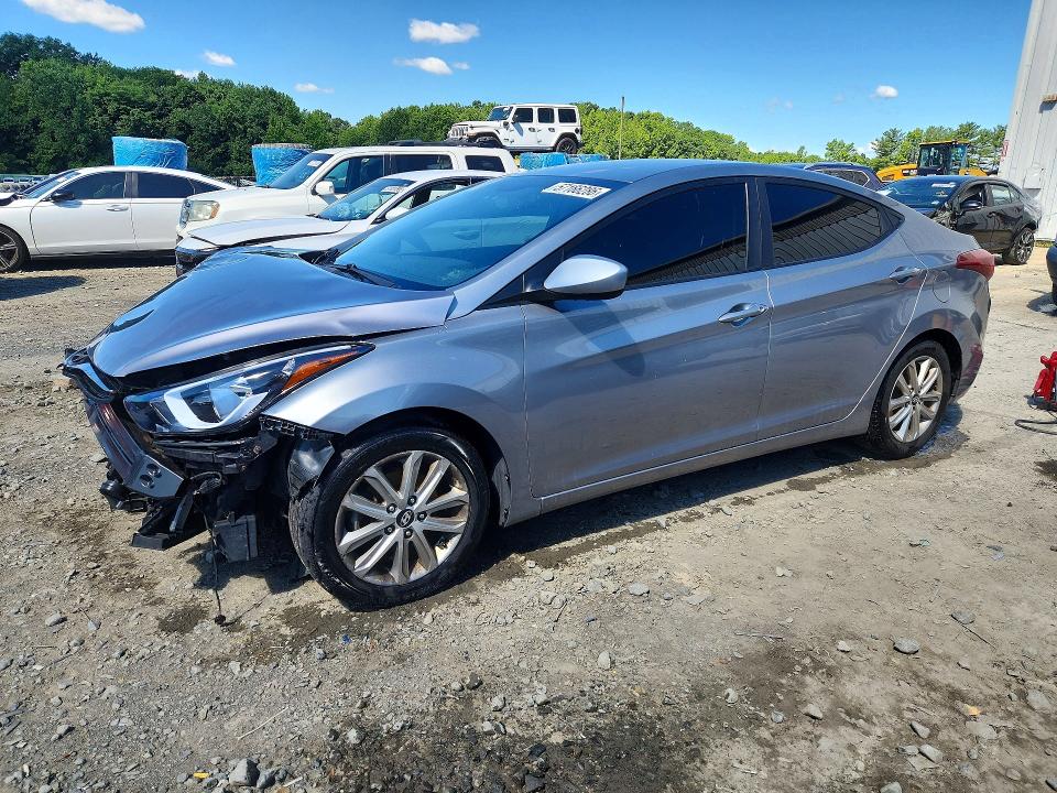 2015 Hyundai Elantra მანქანა იყიდება აუქციონზე, vin: KMHDH4AE9FU413060, აუქციონის ნომერი: 57166286