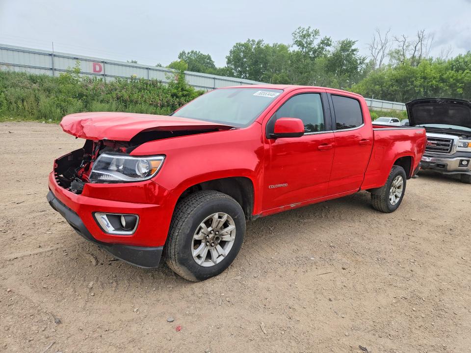 58553446 :رقم المزاد ، 1GCGTBE36F1242248 vin ، 2015 Chevrolet Colorado مزاد بيع