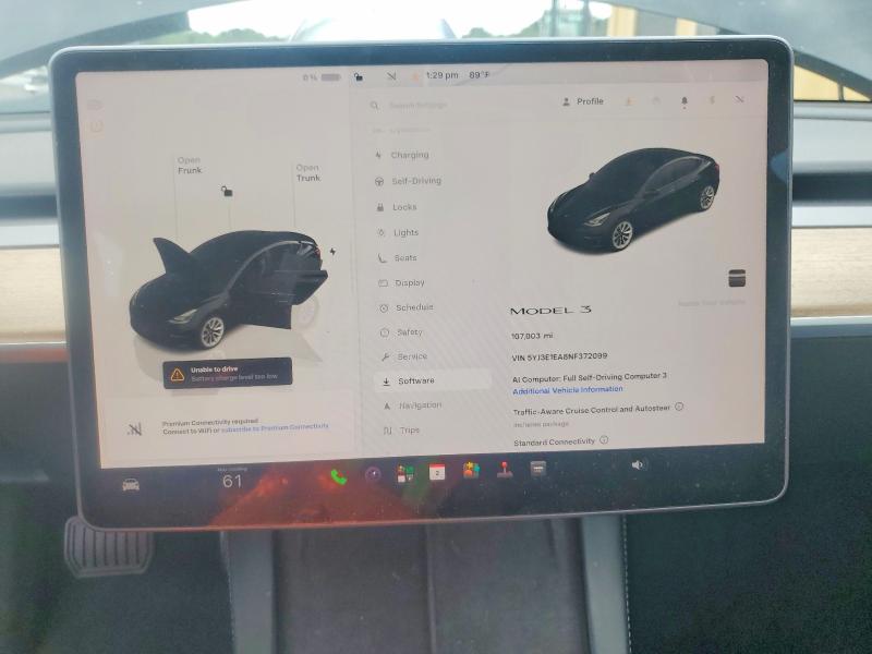 Продажа на аукционе авто 2022 Tesla Model 3, vin: 5YJ3E1EA8NF372099, номер лота: 55674466