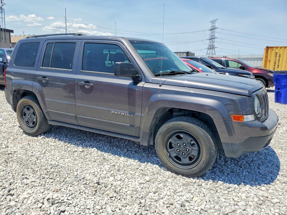 2016 Jeep Patriot მანქანა იყიდება აუქციონზე, vin: 1C4NJPBA5GD622114, აუქციონის ნომერი: 57258796