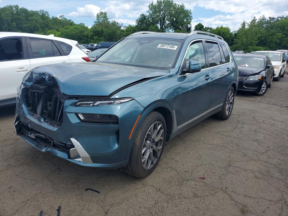 2025 Bmw X7 მანქანა იყიდება აუქციონზე, vin: 5UX23EM02S9Z31149, აუქციონის ნომერი: 55073106