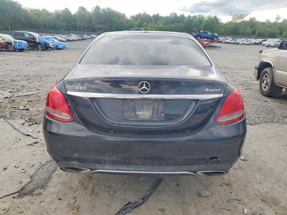 2015 Mercedes-benz C მანქანა იყიდება აუქციონზე, vin: 55SWF4KB6FU029123, აუქციონის ნომერი: 58781666