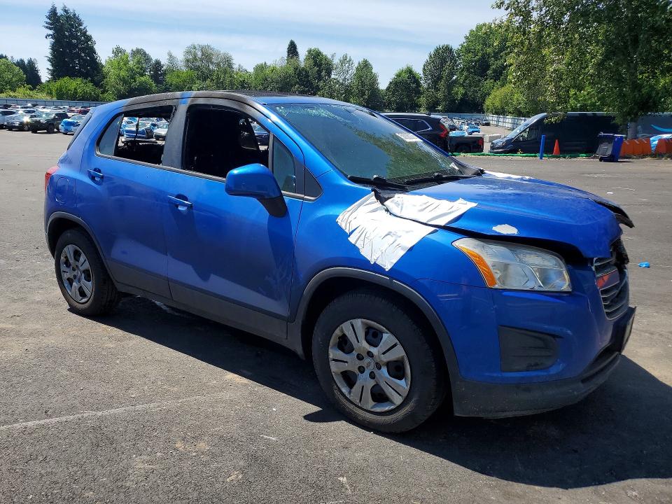 Aukcja sprzedaży 2015 Chevrolet Trax, vin: KL7CJKSB2FB231089, numer aukcji: 56088226