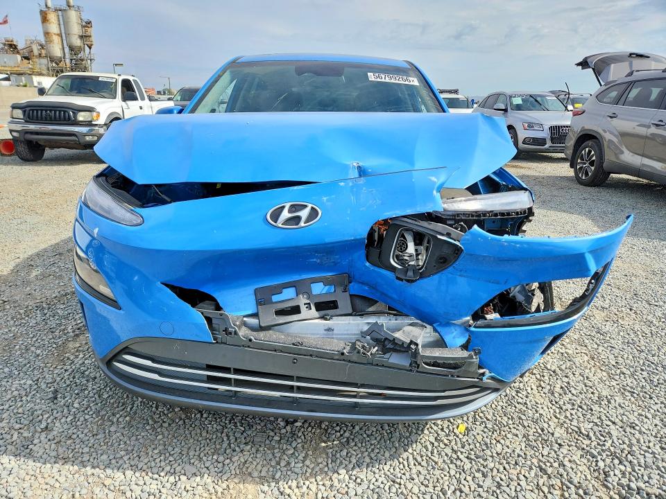 56799266 :رقم المزاد ، KM8K33AG8NU156148 vin ، 2022 Hyundai Kona مزاد بيع
