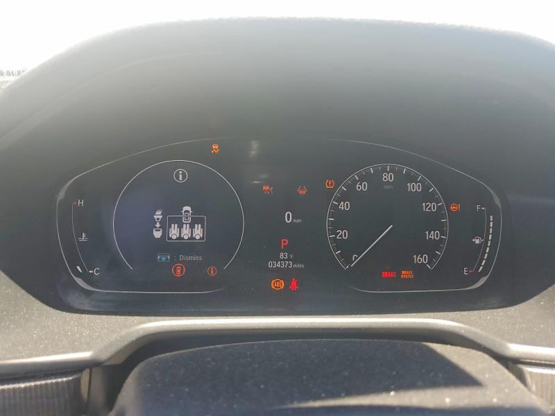 Aukcja sprzedaży 2022 Honda Accord, vin: 1HGCV1F33NA091001, numer aukcji: 55438816