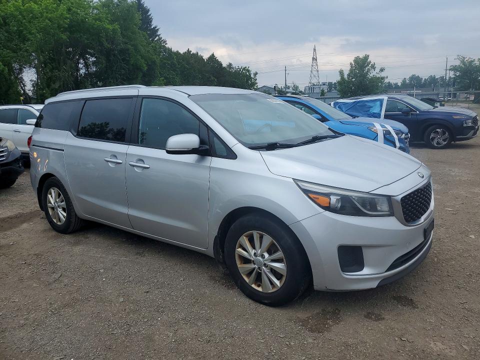 56244136 :رقم المزاد ، KNDMB5C15G6087446 vin ، 2016 Kia Sedona مزاد بيع