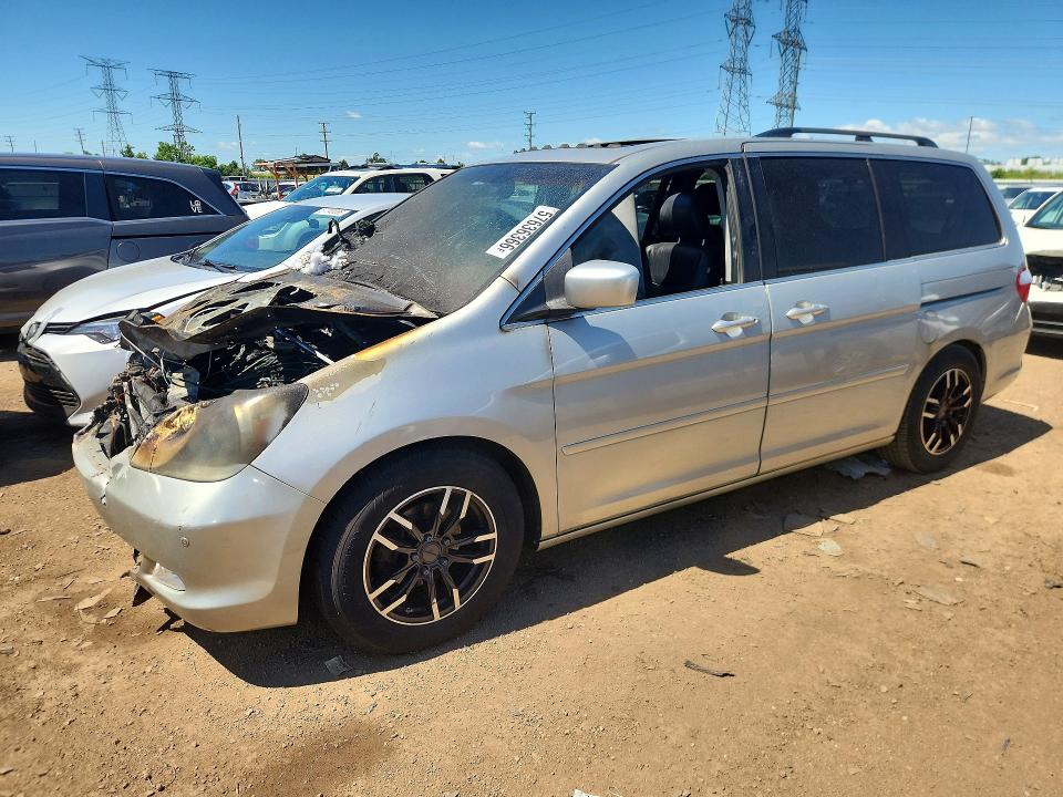 Auction sale of the 2007 Honda Odyssey, vin: 5FNRL38867B076263, lot number: 57636366
