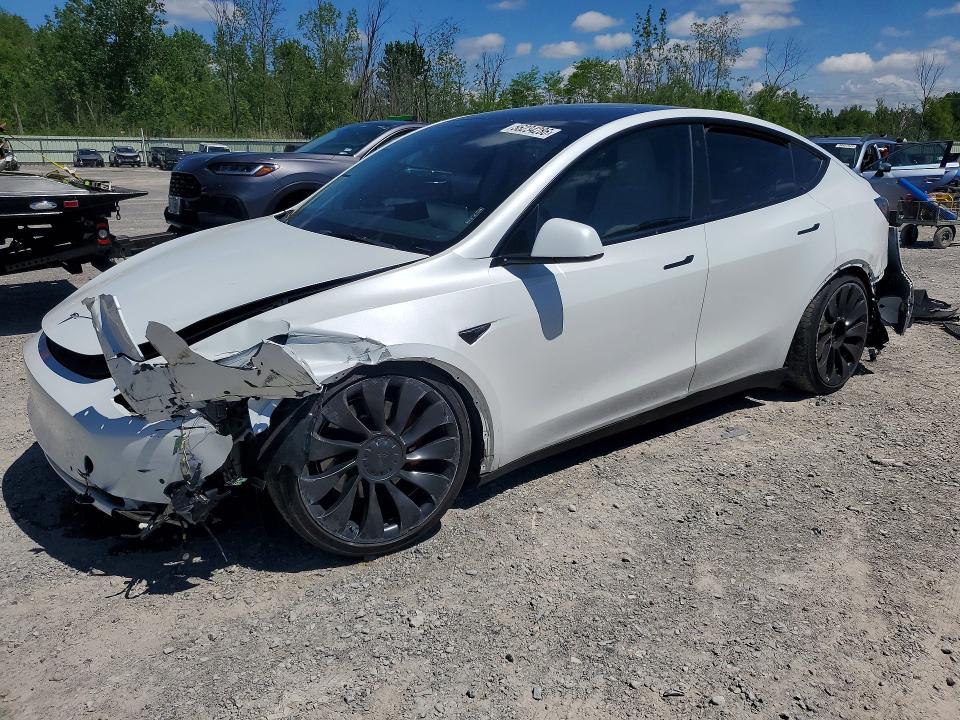 Продаж на аукціоні авто 2022 Tesla Model Y, vin: 7SAYGDEF1NF374213, номер лоту: 56234286