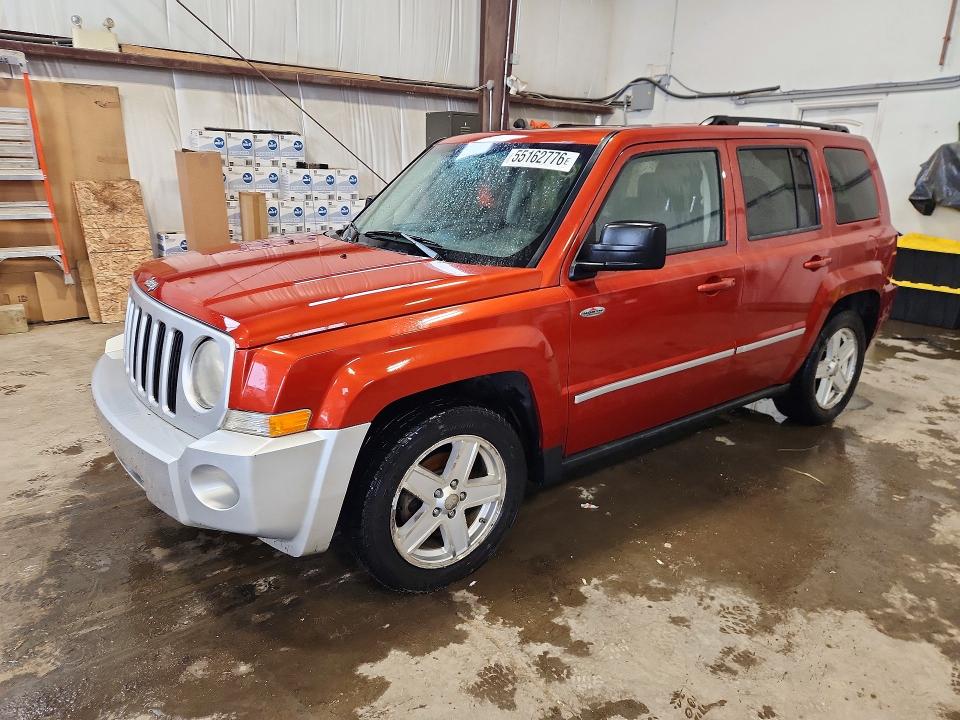 2010 Jeep Patriot მანქანა იყიდება აუქციონზე, vin: 1J4NF2GB1AD633358, აუქციონის ნომერი: 55162776