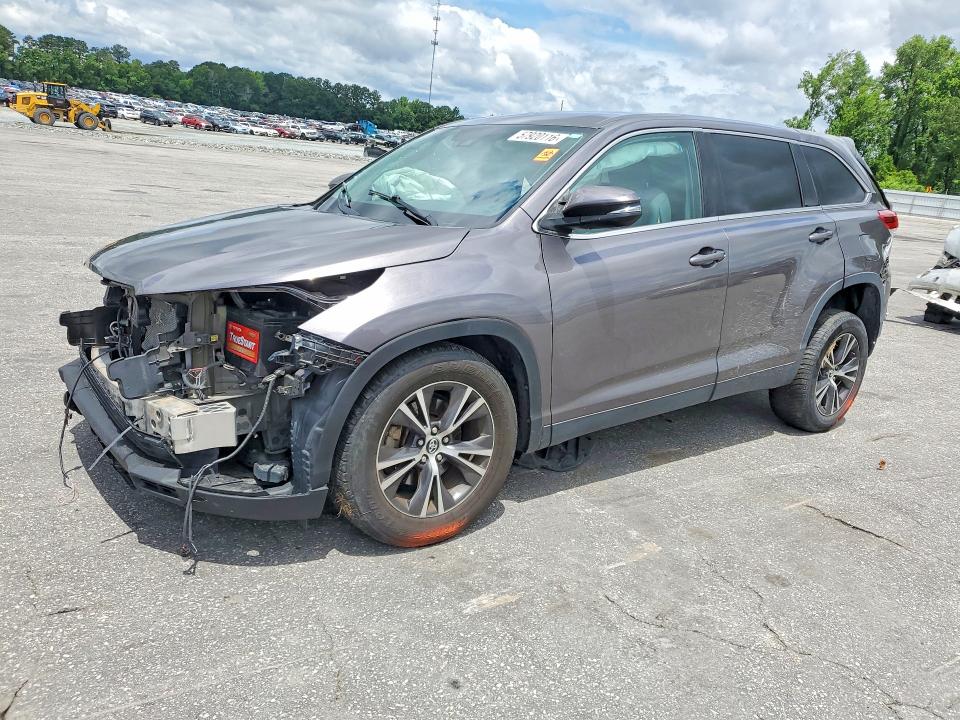 2019 Toyota Highlander მანქანა იყიდება აუქციონზე, vin: 5TDZARFH3KS042281, აუქციონის ნომერი: 57920116