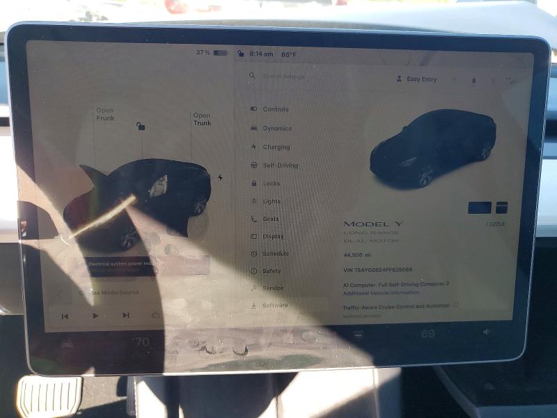 Aukcja sprzedaży 2023 Tesla Model Y, vin: 7SAYGDEE4PF628068, numer aukcji: 55785066