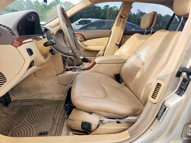57812146 :رقم المزاد ، WDBNG70J82A274531 vin ، 2002 Mercedes-benz S مزاد بيع