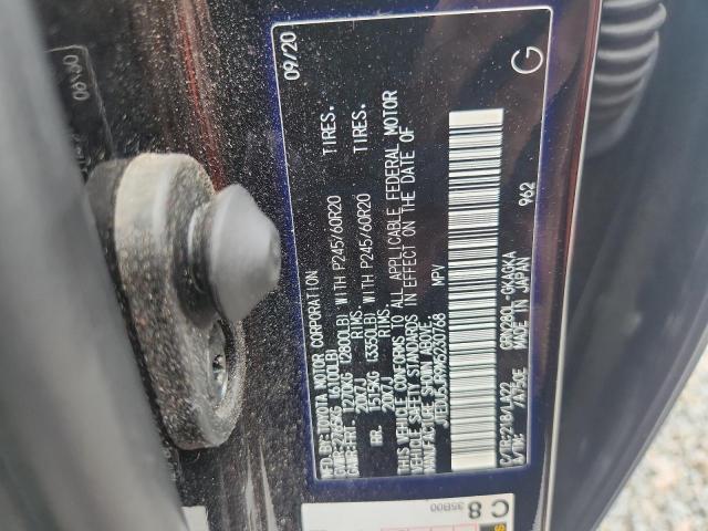 Aukcja sprzedaży 2021 Toyota 4runner, vin: JTEDU5JR9M5230768, numer aukcji: 85966355