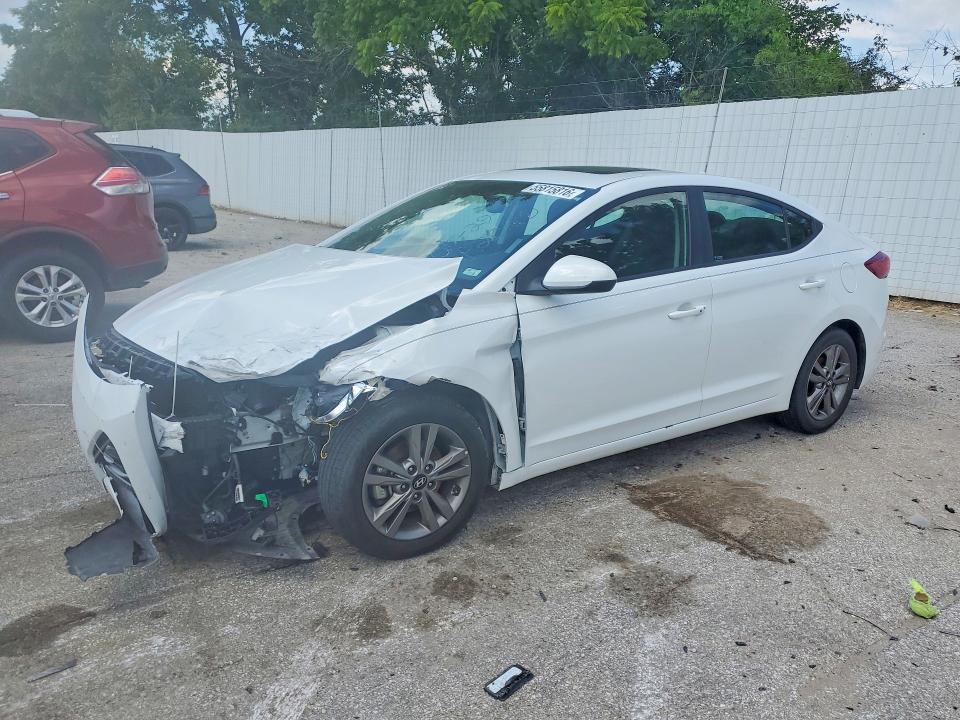 Продаж на аукціоні авто 2018 Hyundai Elantra, vin: 5NPD84LF3JH217001, номер лоту: 55815816