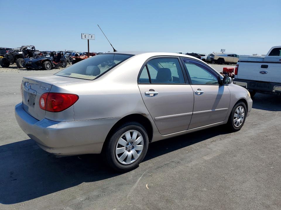57621676 :رقم المزاد ، 1NXBR32E33Z109103 vin ، 2003 Toyota Corolla مزاد بيع