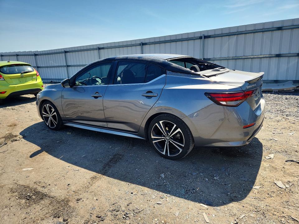 59156856 :رقم المزاد ، 3N1AB8DV3LY206493 vin ، 2020 Nissan Sentra مزاد بيع