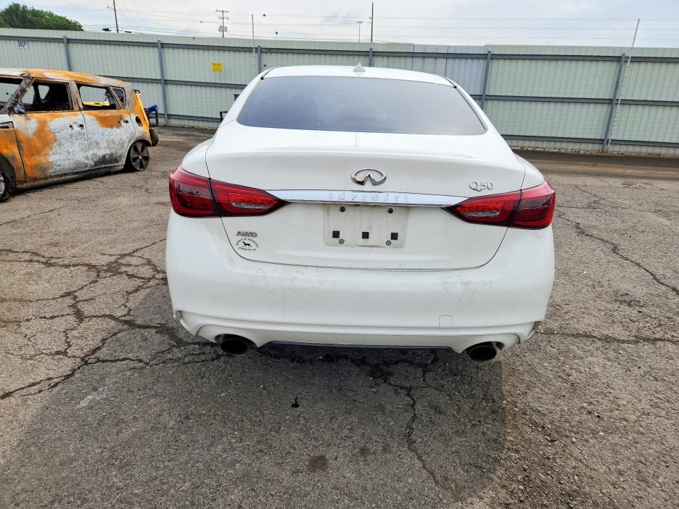 2019 Infiniti Q50 მანქანა იყიდება აუქციონზე, vin: JN1EV7AR4KM591896, აუქციონის ნომერი: 59118016