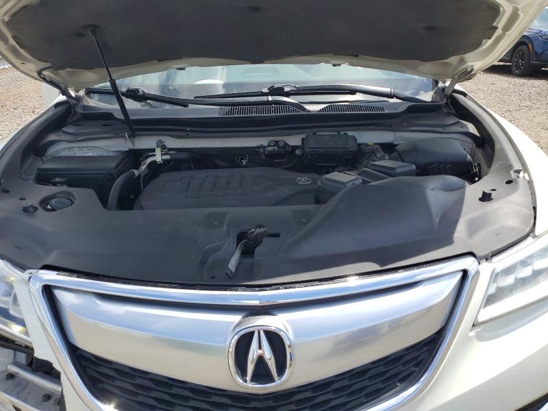 2016 Acura Mdx მანქანა იყიდება აუქციონზე, vin: 5FRYD4H40GB047125, აუქციონის ნომერი: 58180926