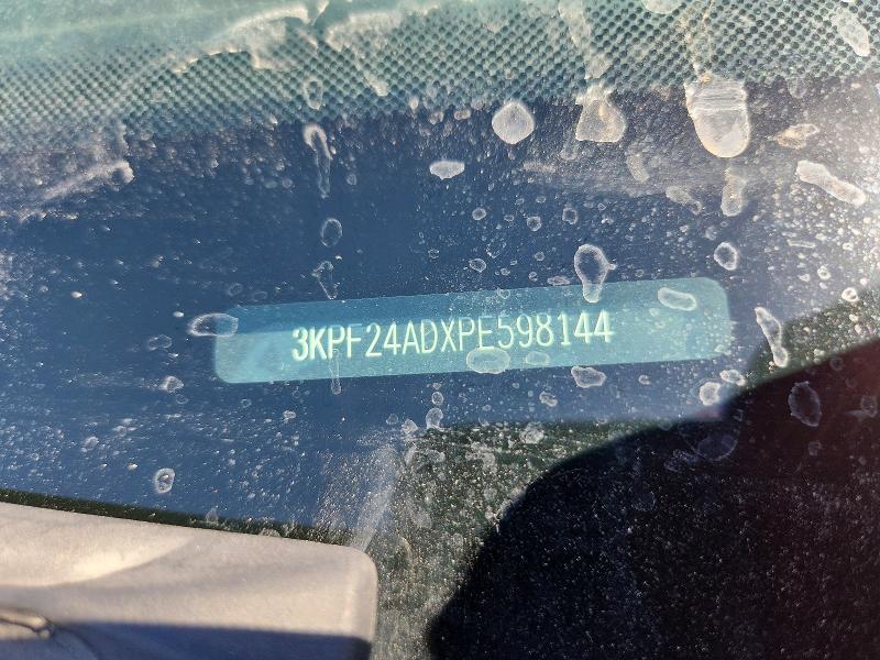 2023 Kia Forte მანქანა იყიდება აუქციონზე, vin: 3KPF24ADXPE598144, აუქციონის ნომერი: 56686796