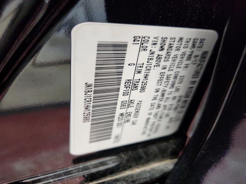 Продажа на аукционе авто 2017 Nissan Rogue Sport, vin: JN1BJ1CR1HW125980, номер лота: 58515136