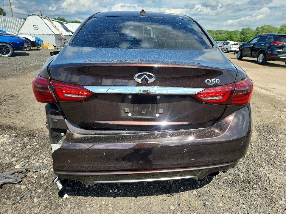 Aukcja sprzedaży 2018 Infiniti Q50, vin: JN1EV7AP2JM590596, numer aukcji: 57177116