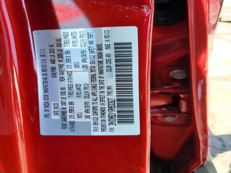 58509216 :رقم المزاد ، 3MVDMBDY1RM600827 vin ، 2024 Mazda Cx-30 مزاد بيع