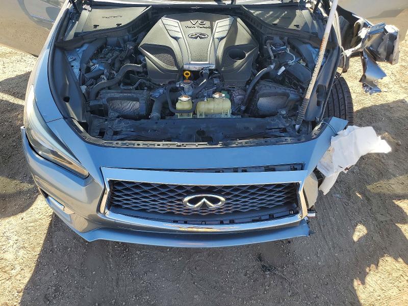 2018 Infiniti Q50 მანქანა იყიდება აუქციონზე, vin: JN1EV7AP6JM353836, აუქციონის ნომერი: 57140026