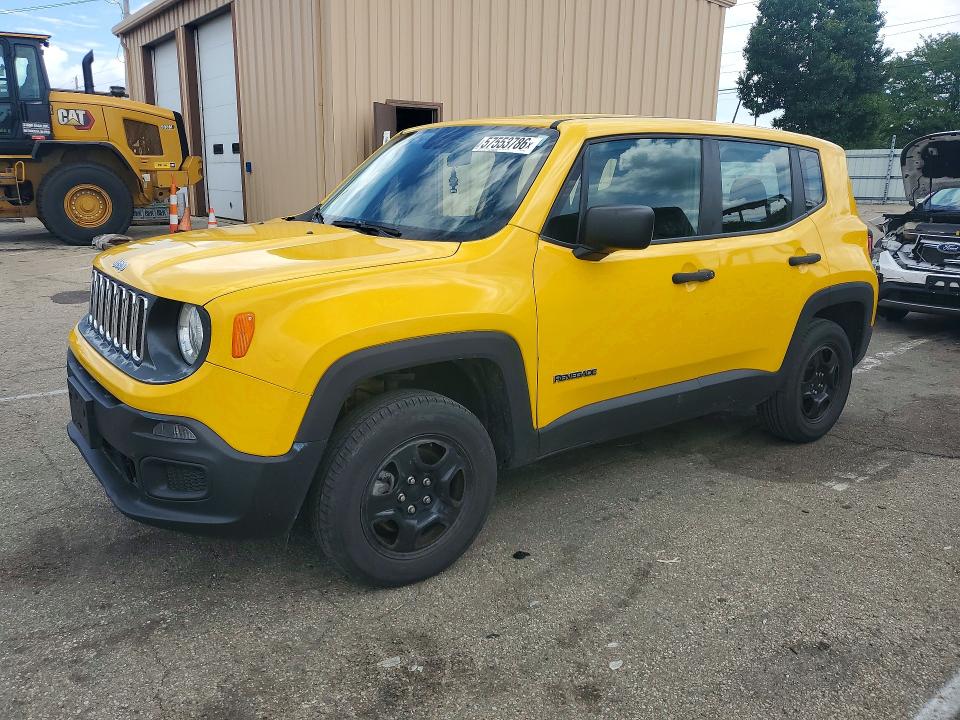 Aukcja sprzedaży 2017 Jeep Renegade, vin: ZACCJBAH1HPF04296, numer aukcji: 57553786