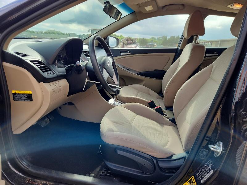57653946 :رقم المزاد ، KMHCT4AEXHU341265 vin ، 2017 Hyundai Accent مزاد بيع